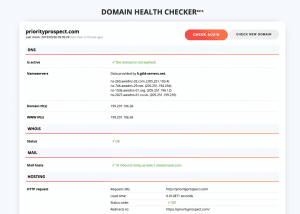 Introducing: Domain Health Checker