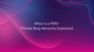 What Is a PBN? Private Blog Networks Explained